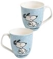 United Labels&reg; Tasse The Peanuts Snoopy Kaffeetasse mit Punkten Becher Keramik...