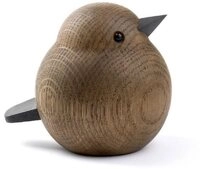 Novoform Dekofigur Dekofigur Mama Sparrow Eiche gebeizt