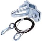 Diedrich Filmer GmbH Anh&auml;ngerkupplung Set Abrei&szlig;seilhalter + Abrei&szlig;seil 1m