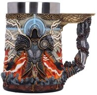 Nemesis Now Bierkrug Diablo IV Krug Inarius 16 cm, 1-tlg., hocherwertig,...