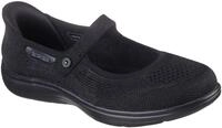 Ballerina SKECHERS "ON-THE-GO FLEX RADIANT-ESTEL", Damen, Gr. 42, schwarz (schwarz