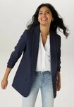 Aniston SELECTED Longblazer mit modischem Reverskragen und gerafften &Auml;rmeln