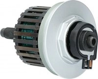 Shimano Laufrad SHIMANO Dynamoeinheit DH-C3000-3N-QR - 108 mm, 3000-3, Silber