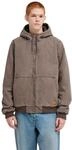 Outdoorjacke ELEMENT "Hooded Bomber Jacket", Herren, Gr. L, braun (java),