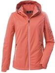 Softshelljacke KILLTEC "KOS 69 WMN SFTSHLL JCKT", Damen, Gr. 38, orange (coral),