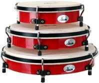 XDrum Trommel HTM-1 Handtrommel,Rahmentrommel 3er Set, Gr&ouml;&szlig;en: 8", 10" und 12"