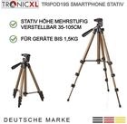 TronicXL Tripod Smartphone Stativ Tisch Kamerastativ f&uuml;r Huawei P P40 P30 Mate