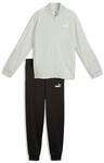 Trainingsanzug PUMA "POLY BASEBALL SUIT G", Damen, Gr. 176, schwarz (crme de mint),