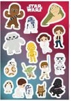 Komar Wandtattoo Star Wars Little Heroes - Gr&ouml;&szlig;e 50 x 70 cm (15 St),...