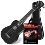 Classic Cantabile Ukulele Sopranukulele (Ukulele, Uke, 15 B&uuml;nde, leichtg&auml;ngige