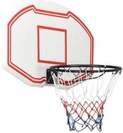 vidaXL Basketballkorb Basketballkorb Wei&szlig; 90x60x2 cm Polyethylen