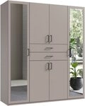 Wimex Kleiderschrank Diver Dreht&uuml;renschrank mit Spiegel, 180, 225 o. 270cm...