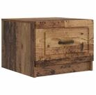 vidaXL Couchtisch Couchtisch mit Schubladen Altholz 49 x 50 x 37 cm...