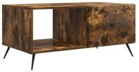 vidaXL Couchtisch Couchtisch Ger&auml;ucherte Eiche 90 x 50 x 40 cm Holzwerkstoff...