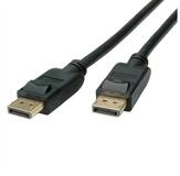 ROLINE DisplayPort Kabel, v1.4, DP ST - ST Audio- & Video-Kabel, DisplayPort