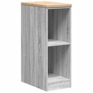 vidaXL Werkzeugschrank Garagen-Aufbewahrungsschrank Grau Sonoma Massivholz...