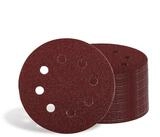 Einhell Schleifpapier, (100 St), Schleifscheiben, &Oslash; 125 mm, K180, 100-tlg.
