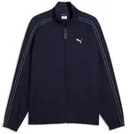 PUMA Trainingsjacke CLASS RELAXED MATERIAL TRACK JACKET mit Stehkragen,...