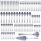 Alpina Besteck-Set alpina Besteck Set 75‑teilig f&uuml;r 12 Personen &ndash;...