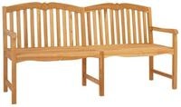 vidaXL Gartenbank Handgefertigte Rosenbank 180,5 x 60 x 96 cm Massivholz (1-St)
