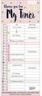 Korsch Verlag Wandkalender My Timer - Glamour your Time 2027