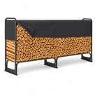 osoltus Kaminholzregal Kaminholzregal Metall 260 x 36 x 117 cm Brennholzregal...
