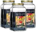 Ritzenhoff & Breker Einmachglas Homemade Einmachgl&auml;ser 3 l 3er Set, Glas,...