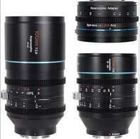 SIRUI Venus 35 & 100 mm + 1,25x Adpater Objektiv, (Vollformat T2.9 E/RF/L/Z...