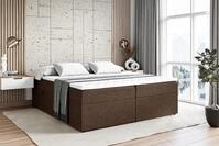 ALTDECOR Boxbett MARCE-BW (mit Matratze Lattenrost Topper Polsterbett mit...