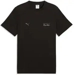 PUMA T-Shirt PL ESS TEE Kurzarm, klassisch, f&uuml;r Motorsport-Fans, ohne Kapuze schwarz