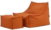 icon Sitzsack Erwachsene Outdoor Sessel und Fu&szlig;hocker aus Olefin &bdquo;Alto"...
