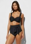 bonprix Bikini-Hose Strong Shape aus formgebendem Material, mit Bindeschleife