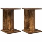 vidaXL Blumenst&auml;nder Pflanzenst&auml;nder 2 Stk. R&auml;uchereiche 25 x 25,5 x 40,5 cm...