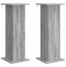 vidaXL Blumenst&auml;nder Pflanzenst&auml;nder 2 stk. Graues Sonoma 30,5 x 30 x 80,5 cm...