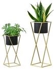en.casa Blumenst&auml;nder (Set, 2er), &raquo;Mons&laquo; Blumenk&uuml;bel Pflanzenst&auml;nder...