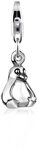 Nenalina Charm-Einh&auml;nger Anh&auml;nger Pinguin 925 Silber, Pinguin