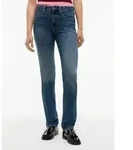 Tommy Hilfiger Slim-fit-Jeans HARLOW MID RISE SLIM ESSENTIAL Baumwollmischung,...