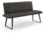 NIEHOFF SITZM&Ouml;BEL Sitzbank grau 200 cm x 92 cm x 67 cm