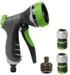 Dehner Regner Multifunktionsbrause-Set, mit Wasserstop/Hahnst&uuml;ck, perfekte Set f&uuml;r