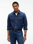Tommy Jeans Jeanshemd REGULAR WESTERN SHIRT Regular fit mit Klappentaschen