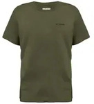 Columbia T-Shirt CSCTM Basic Shirt mit geripptem Rundhalsausschnitt gr&uuml;n M (48)