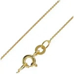 trendor Kette ohne Anh&auml;nger 72405, Feine Ankerkette 333 Gold (8 Karat) 0,8 mm