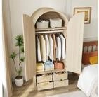 STILVORA Kleiderschrank mit Schubladen W&auml;scheschrank Schlafzimmerschrank mit