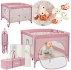 lionelo Laufgitter MILLE PLUS (Set mit Lernmatte und Tragetasche),
