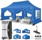 COBIZI Faltpavillon Faltpavillon 3x6m Wasserdicht Stabil Partyzelt 6...