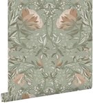 ESTAhome Mustertapete Blumenmuster im Jugendstil