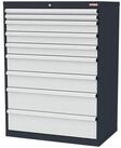 Stier Ger&auml;teschrank STIER Schubladenschrank 9 Schubladen 900 x 575 x 1220mm...