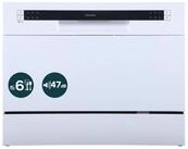 homeX Tischgeschirrsp&uuml;ler GST6AD-W, 7 l, 6 Ma&szlig;gedecke, Mini Sp&uuml;lmaschine,