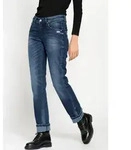 GANG Loose-fit-Jeans 94AMELIE STRAIGHT blau 28