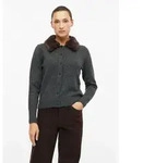s.Oliver Cardigan Strickjacke Strickjacke grau XS (34)